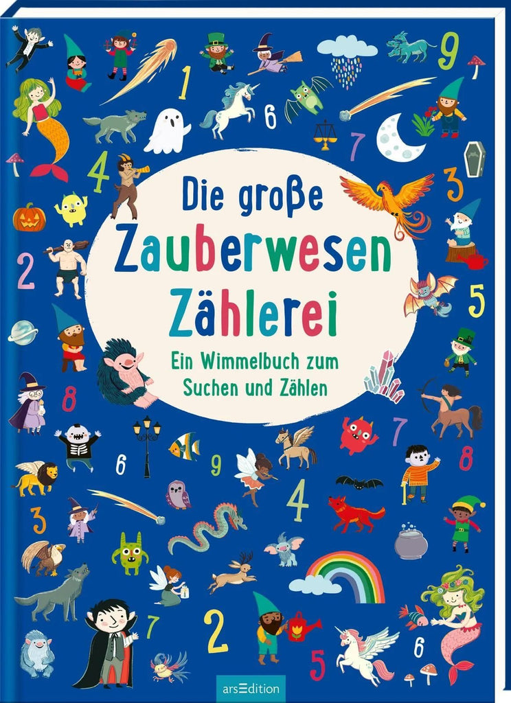 Wimmelbuch Die große Zauberwesen-Zählerei für Kinder ab 6 Jahren
