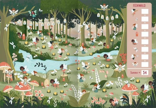 Zählbuch mit Einhörnern, Trollen und Geistern – Kinderbuch ab 6 Jahren
