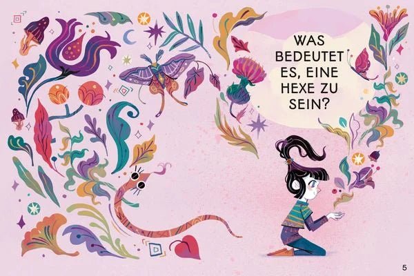 Buch „Hexen‑Azubine“ – Handbuch und Tagebuch für junge Hexen