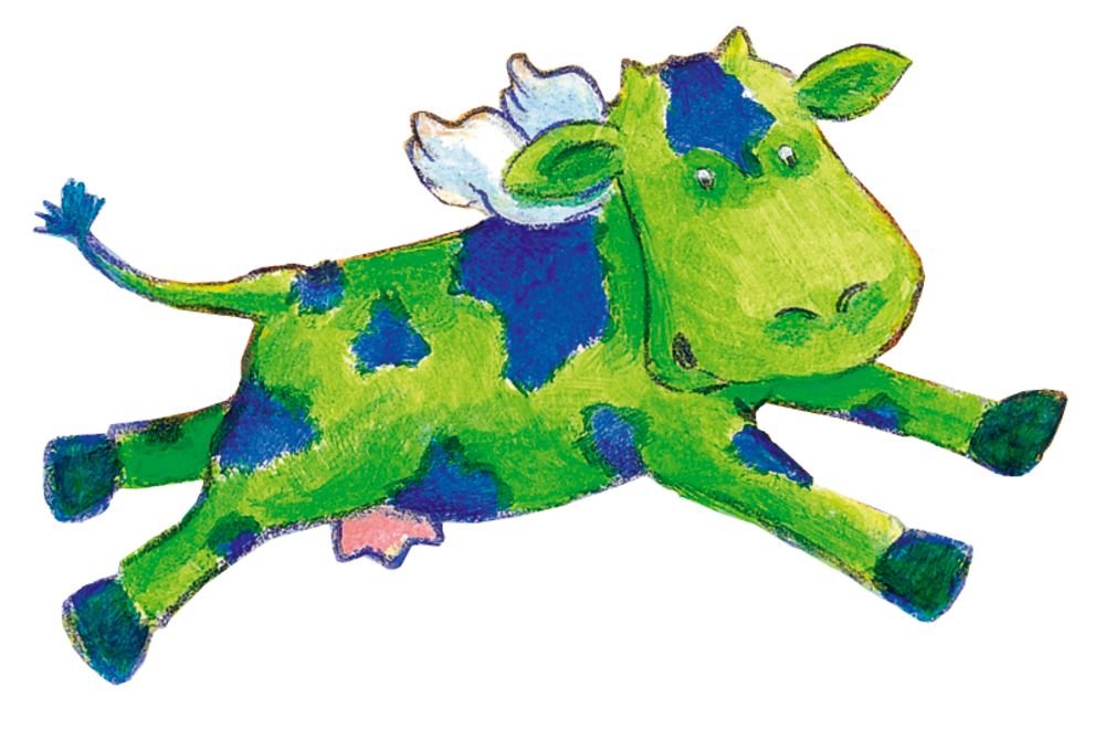 Motzkuh Kinderbuch Pappe mit Spotlack ab 3 Jahren