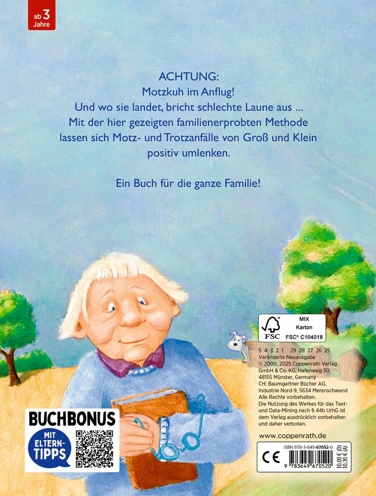 Die kleine Motzkuh Pappbilderbuch Trotzphase ab 3 Jahren