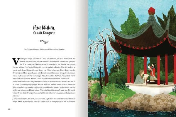 Kinderbuch mit starken Heldinnen – Mulan, Alice, Heidi und mehr