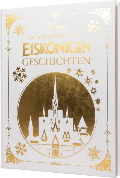 Goldenes Disney Buch Eiskönigin Kurzgeschichten Sammelband
