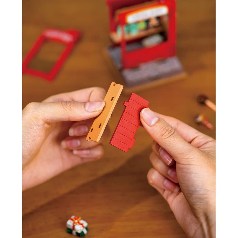 Weihnachtsbude Cocoa Shop Miniatur-Modell Bausatz

