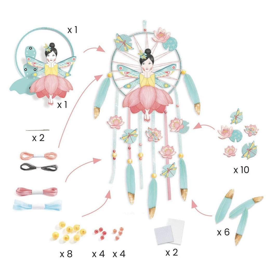 DIY: Traumfänger Lotusfee - Djeco