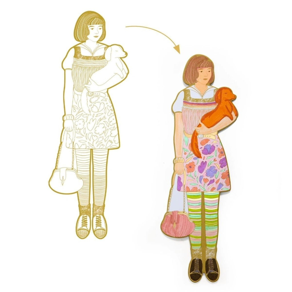 Djeco Malset Mode – kreative Glanzbilder ab 6 Jahren
