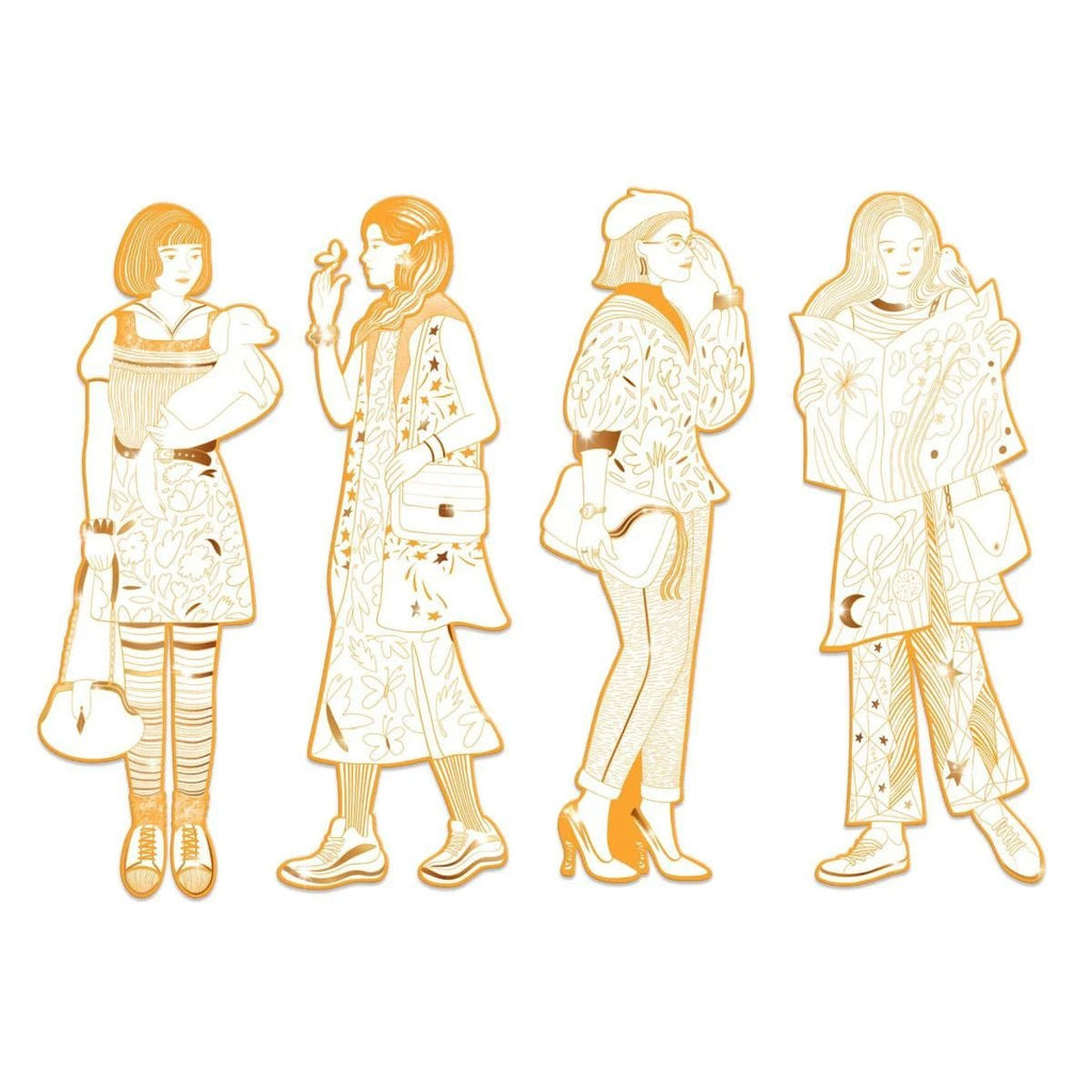 Mode Ausmalbilder Kinder – Djeco Demoiselles Scout
