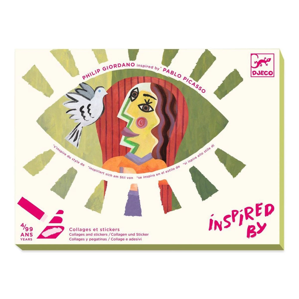Djeco Inspired by Pablo Picasso – Kreativset für Kinder ab 4 Jahren
