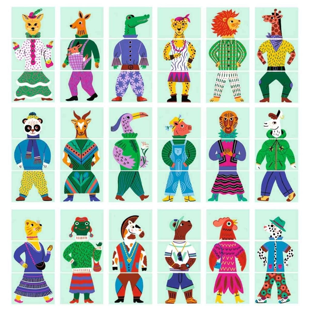 Kreativitätsspiel Djeco Mix & Match Modanimo