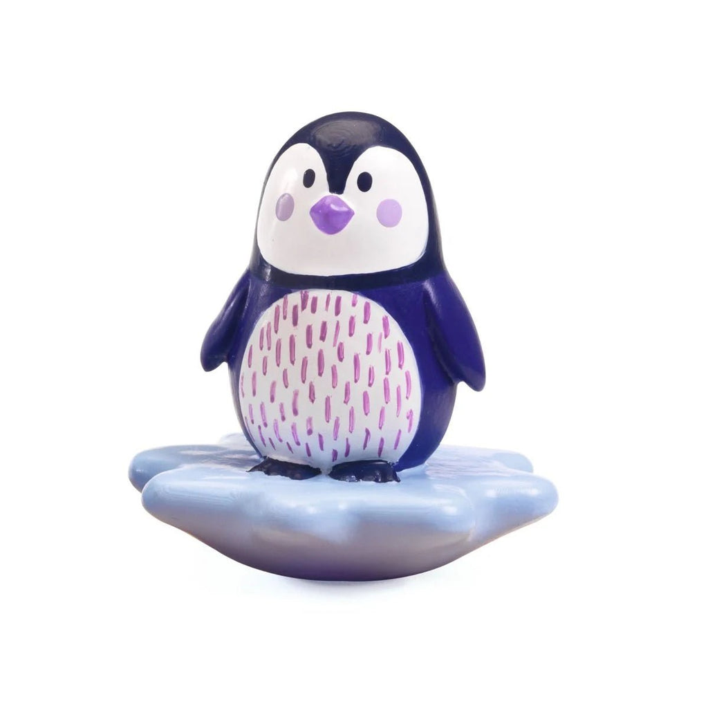 Djeco Holz Musikuhr – Kindersinfonie von Mozart Figur Pinguin