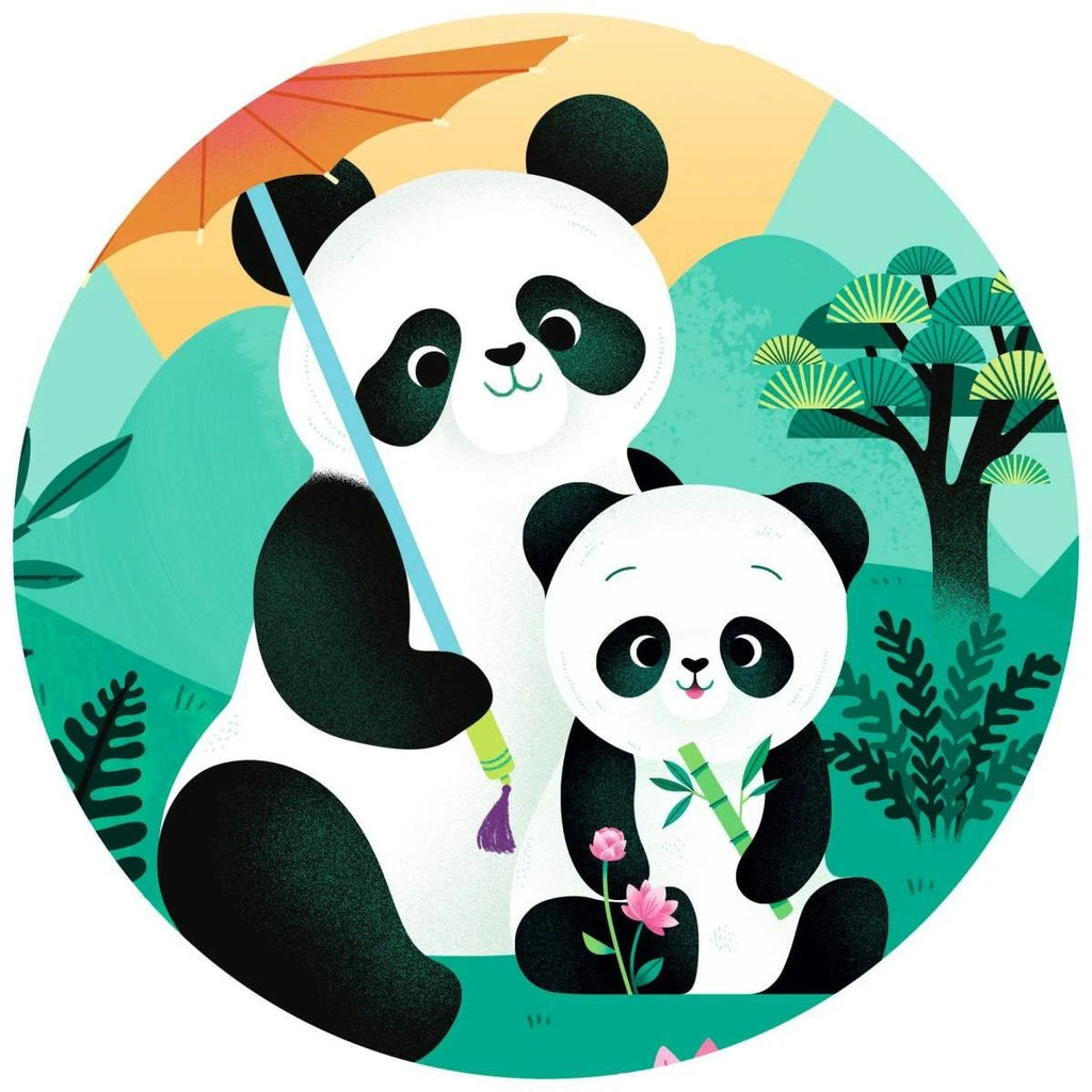 Kinderpuzzle Panda – Djeco 24 Teile Lernspiel
