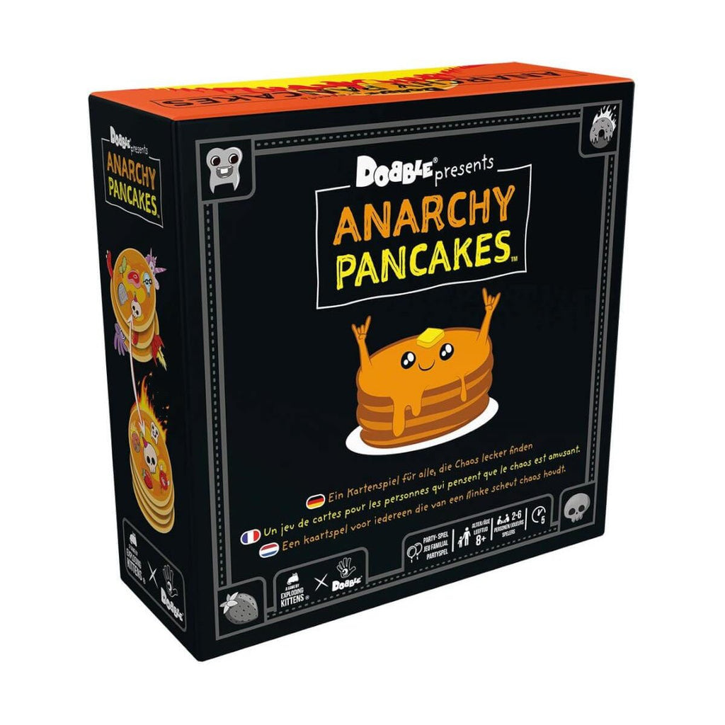 Dobble Anarchy Pancakes Partyspiel für Kinder ab 8 Jahren