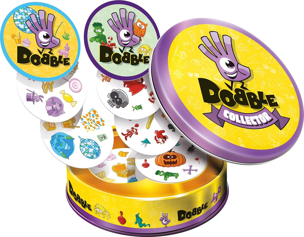 Dobble Collector Reaktionsspiel für Kinder und Erwachsene
