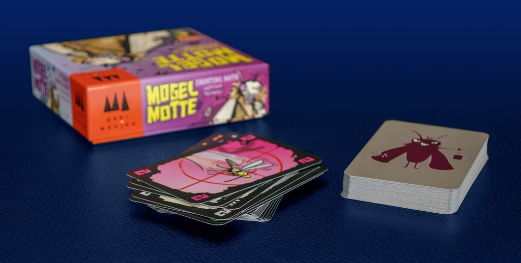 Mogel Motte Kartenspiel Drei Magier ab 7 Jahren, Schummelspiel mit Spaßfaktor