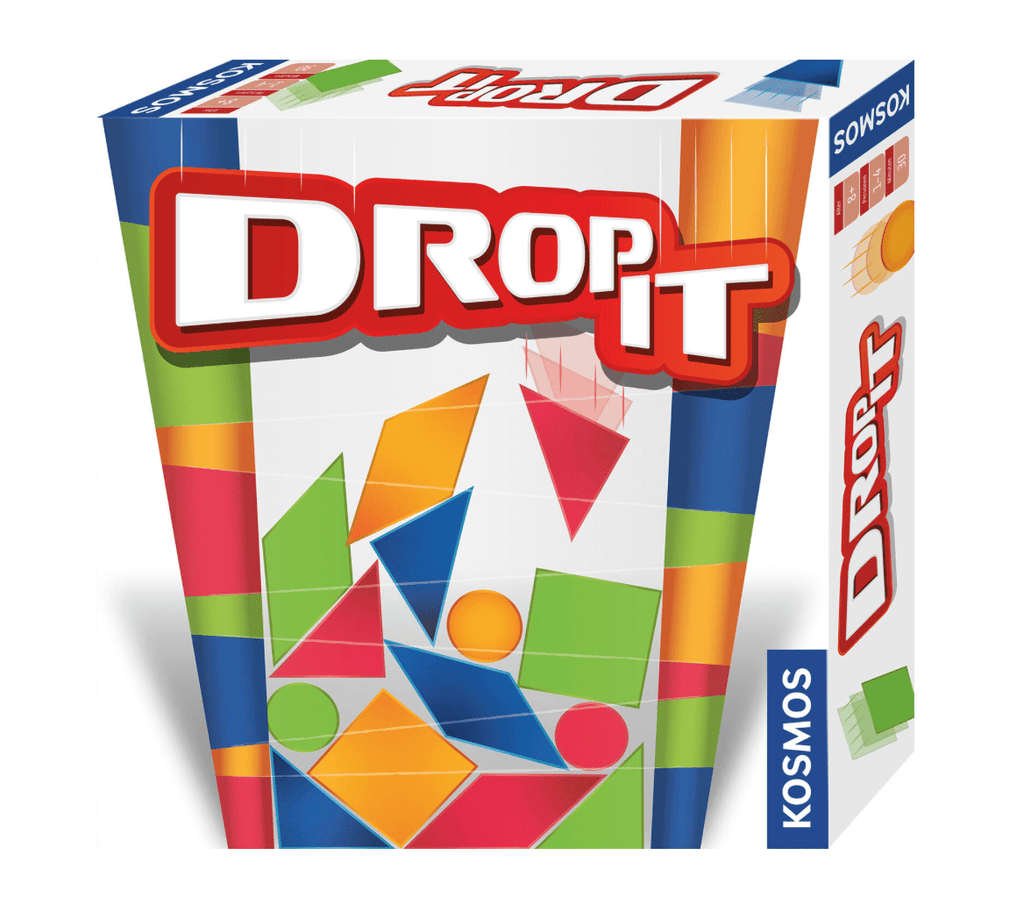 DROP IT Spiel ab 8 Jahren – Taktik- & Geschicklichkeitsspiel für 1–4 Personen