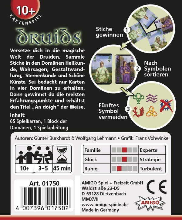 Druids, Kartenspiel - Amigo