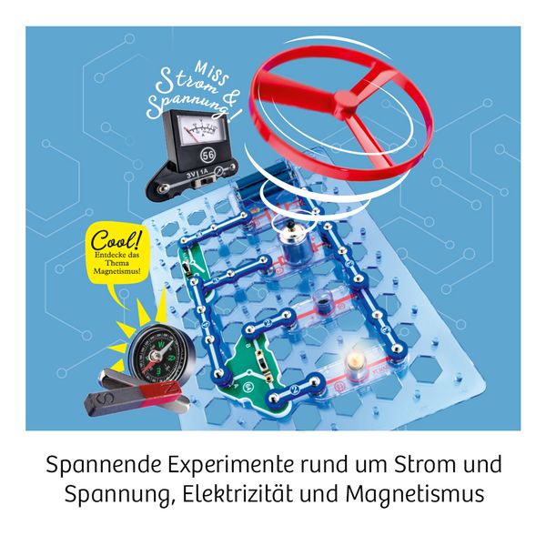 Easy Elektro, Start, Stromkreise mit Motor und Messgerät, Experimentierkasten - Kosmos