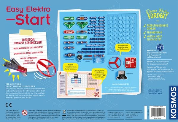 Easy Elektro, Start, Stromkreise mit Motor und Messgerät, Experimentierkasten - Kosmos