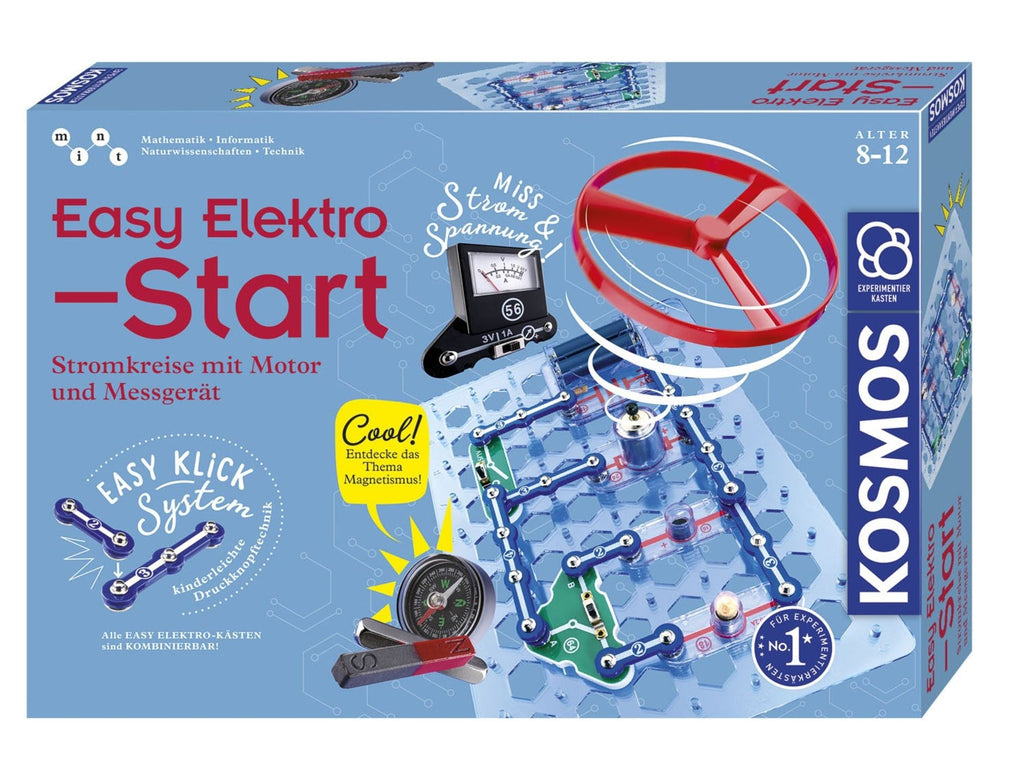 Easy Elektro, Start, Stromkreise mit Motor und Messgerät, Experimentierkasten - Kosmos