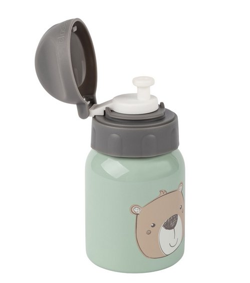 Edelstahl Kinder Trinkflasche Bär, 250ml - Sigikid