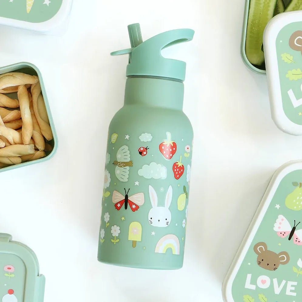 Kinder Trinkflasche Joy Motiv Edelstahl doppelwandig