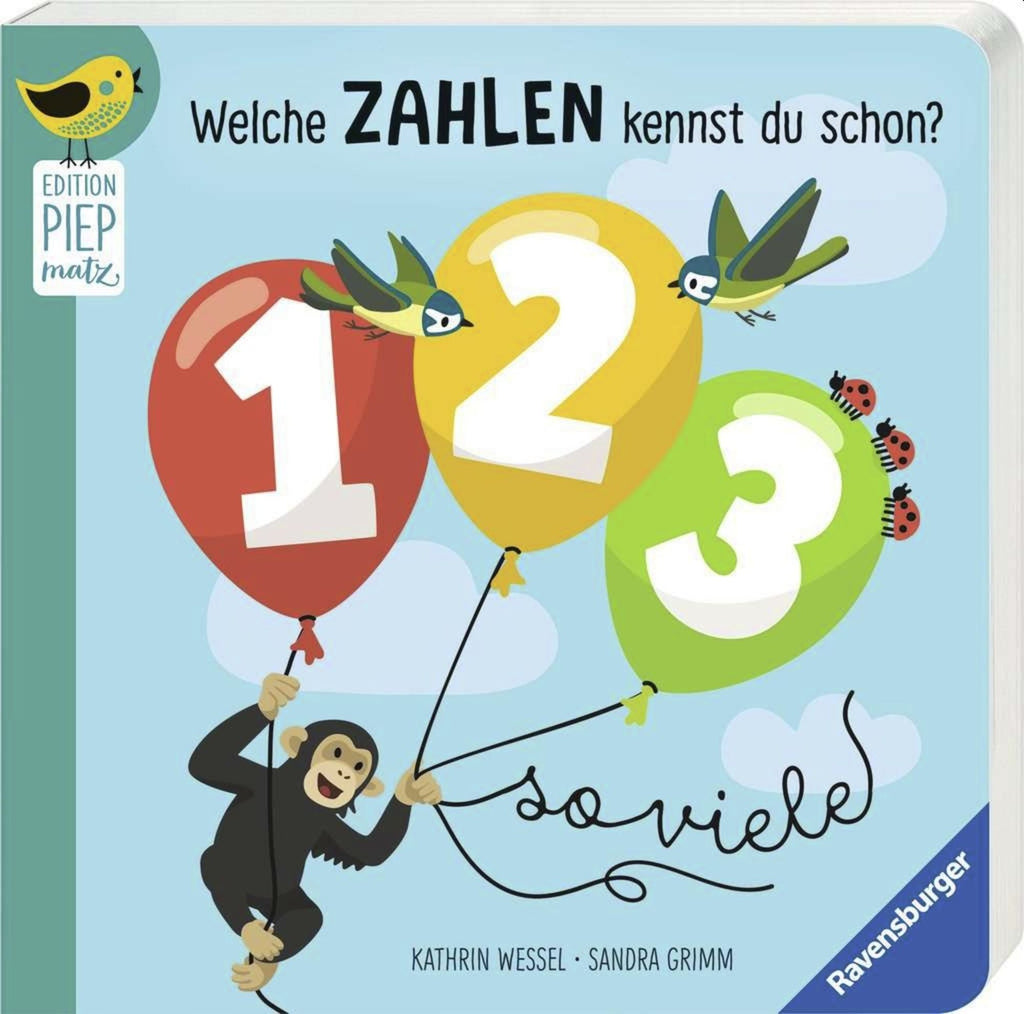 Edition Piepmatz: Welche Zahlen kennst du schon? 1, 2, 3 – so viele - Ravensburger