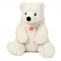 Eisbär sitzend 35 cm - Hermann Teddy