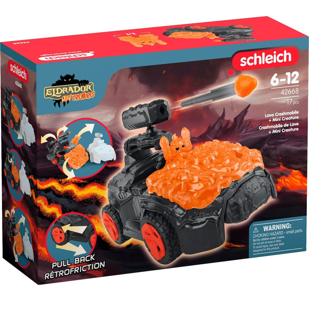 Eldrador LAVA - Crashmobil mit Mini Creature - Schleich