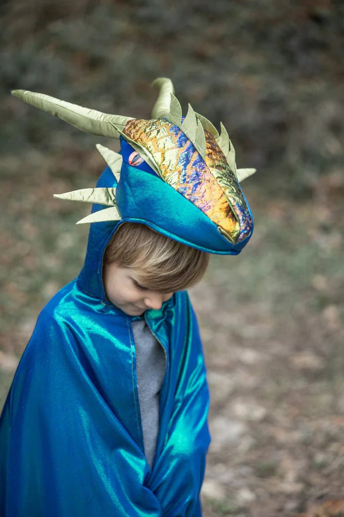 Emerald The Metallic Dragonumhang, 5 - 6 Jahre - Great Pretenders