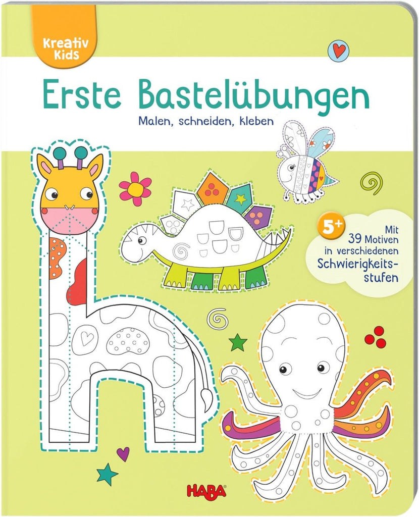 Erste Bastelübungen - Malen, schneiden, kleben - Haba