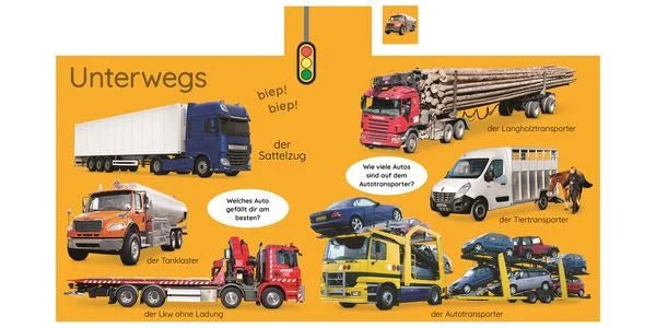 Erstes Lernen. Traktor, Bagger, Laster - DK Verlag