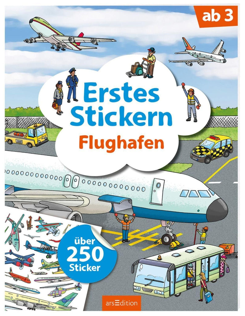 Erstes Stickern – Flughafen - Ars Edition