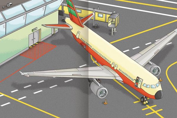 Erstes Stickern – Flughafen - Ars Edition