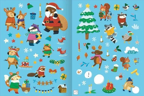 Stickerbuch Winter – Spiel- und Bastelspaß für Kleinkinder