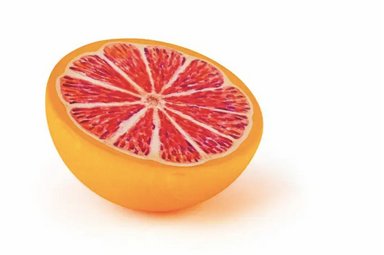 ERZI - 1/2 Grapefruit, Kaufmannsladen - Erzi