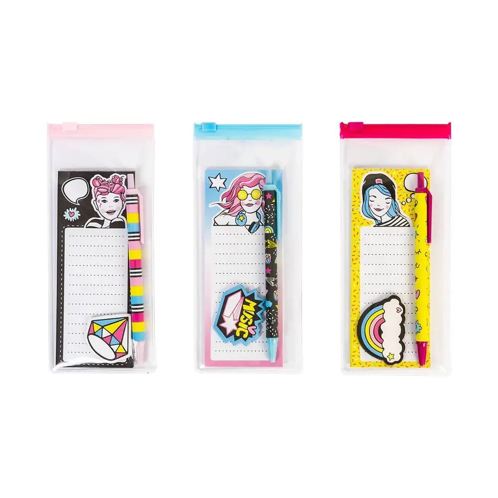 Trendhaus City & Style Schreibset im transparenten Etui