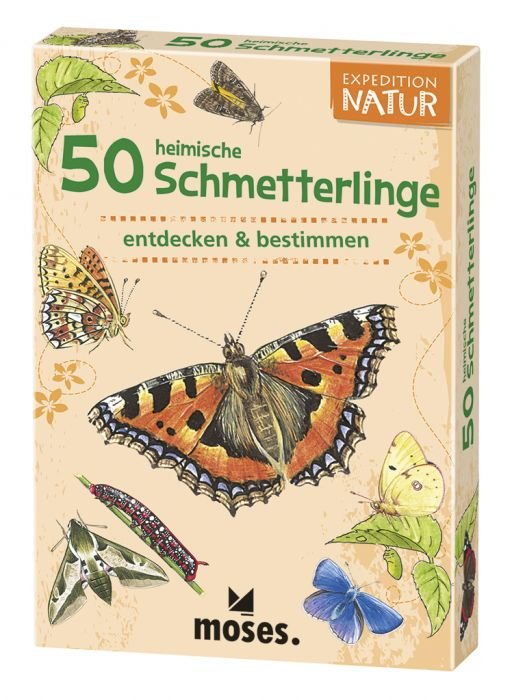 Expedition Natur - 50 heimische Schmetterlinge - Moses