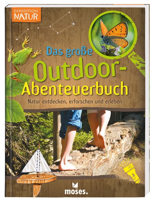 Outdoor-Abenteuerbuch für Kinder ab 8 Jahren von moses