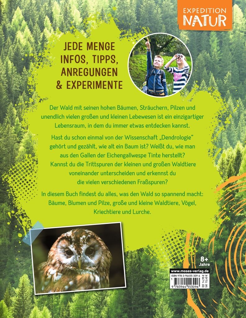 mitmachbuch expedition natur wald lernen und erleben