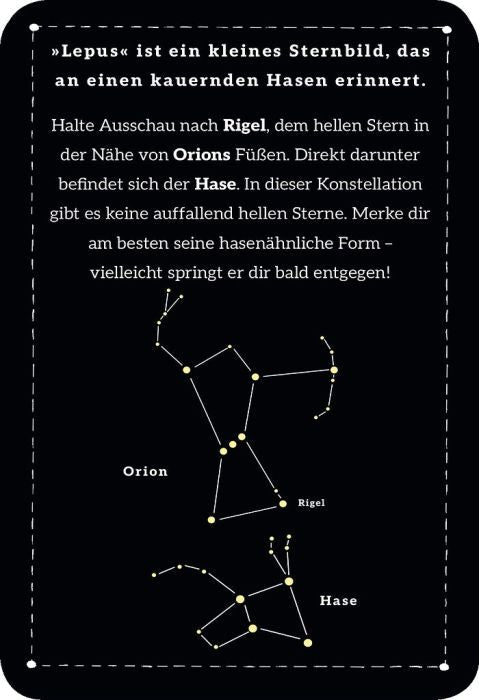 Glow in the Dark Sternbilder Karten für Kinder ab 5