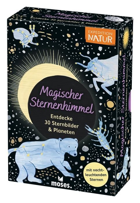 Magischer Sternenhimmel Kartenset Sternbilder ab 5 Jahren