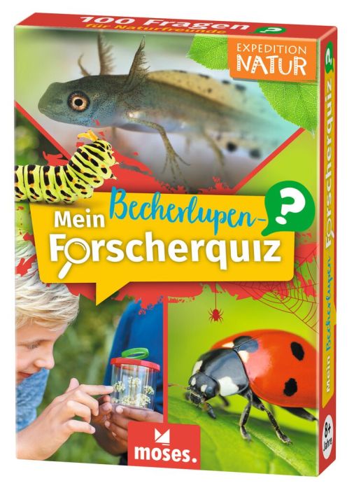 Expedition Natur Mein Becherlupen - Forscherquiz - Moses