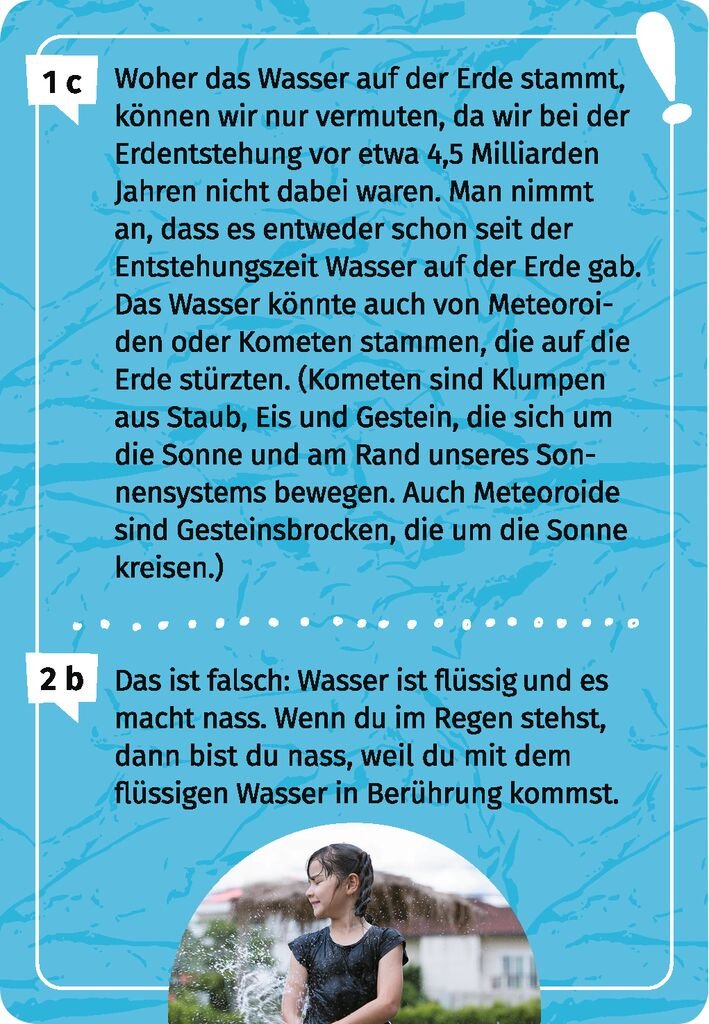 Expedition Natur - Mein Wasser - Forscherquiz - Moses