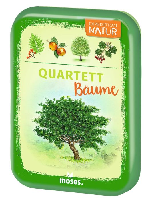 Expedition Natur – Baum-Quartett für Kinder ab 8 Jahren zum spielerischen Lernen