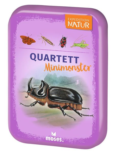 Expedition Natur Quartett Minimonster - Moses