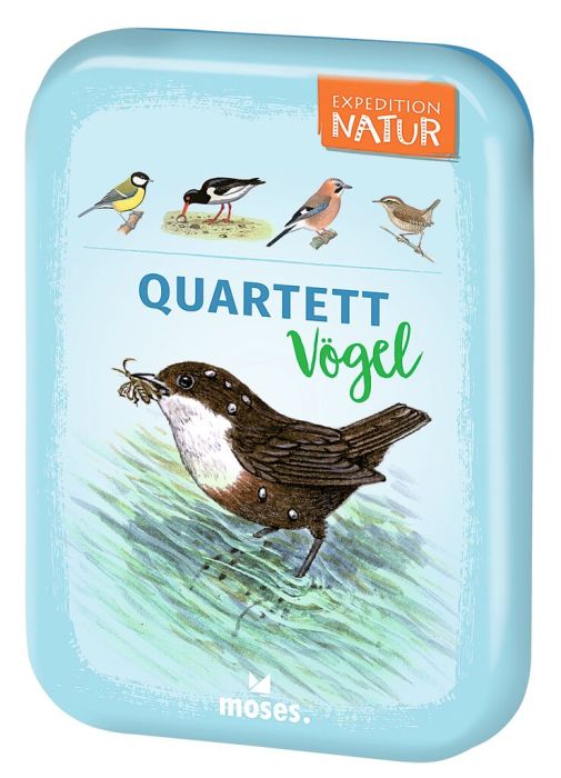 Expedition Natur Quartett Vögel moses Spielzeug ab 8 Jahren