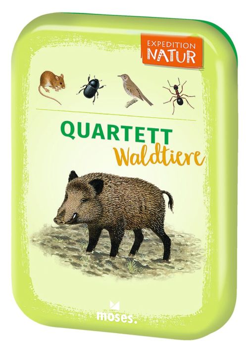 Expedition Natur Quartett Waldtiere - Moses