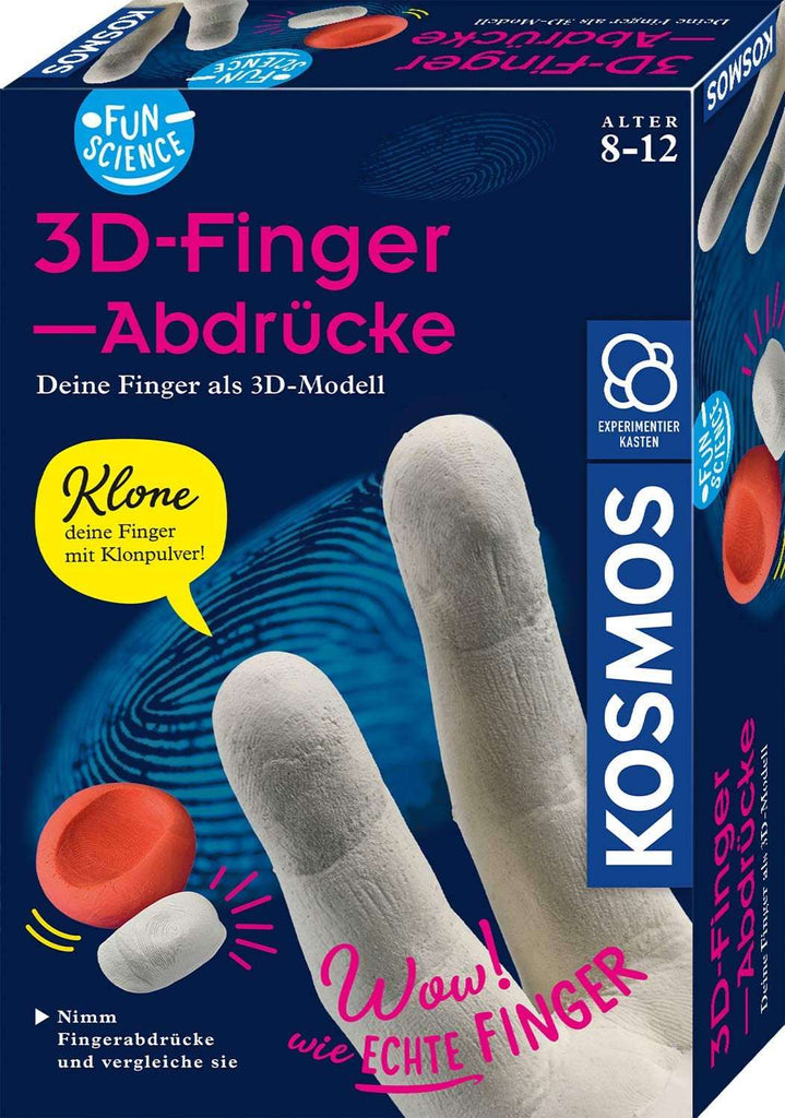 Experiment Fun Sciene 3D - Fingerabdrücke, Kosmos - Kosmos