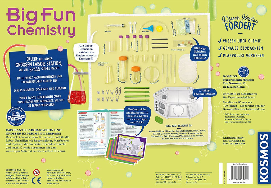 Experimente - Big Fun Chemistry - Kosmos