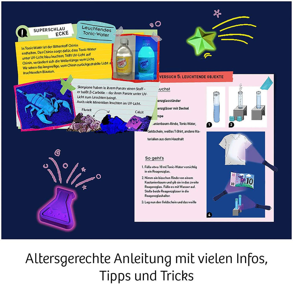 Experimentierkästen - Neon - Leuchten - Kosmos